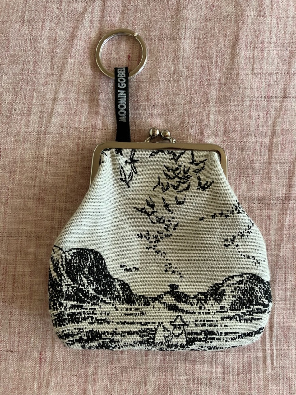 Moomins in the Sea Kisslock Coin/Key Pouch. - Picture 3 of 5